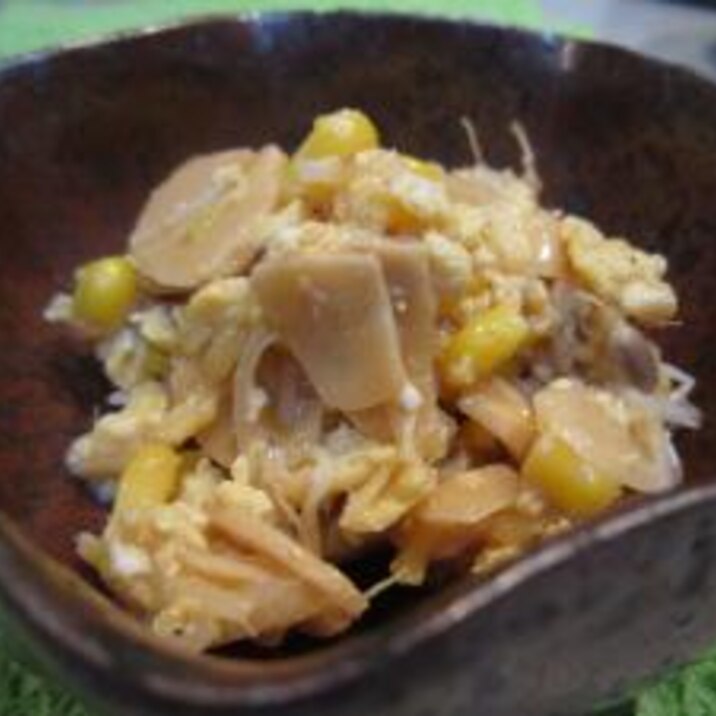 食べるラー油でナムル